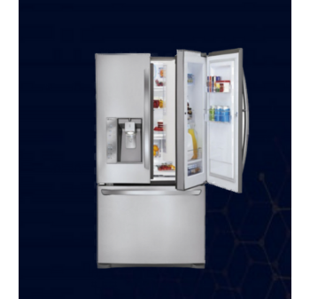 double-door fridge